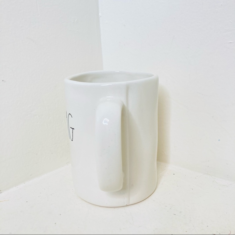 Rae Dunn #Hashtag M Stamp Magenta Pottery Mug - Picture 3 of 6